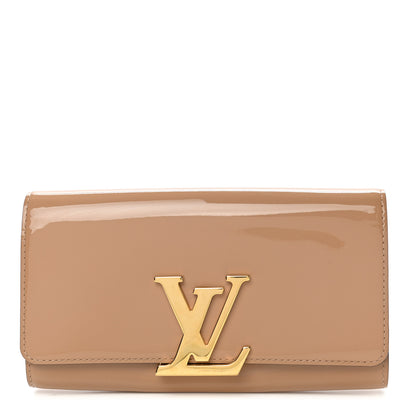 Louis Vuitton Patent Louise Clutch Nude 1 of 9