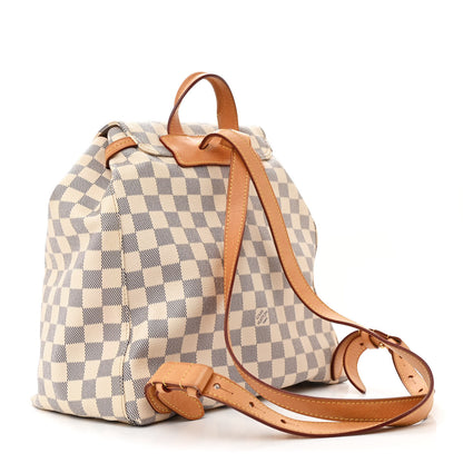 Louis Vuitton Damier Azur Sperone Backpack 3 of 16