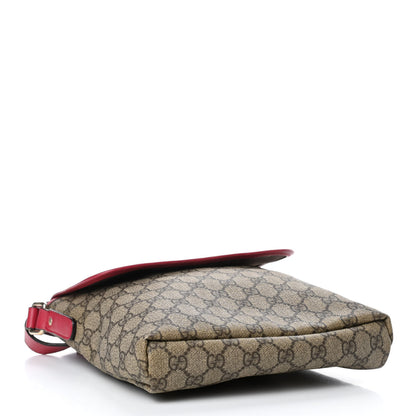 Gucci GG Plus Monogram Small Flap Messenger Bag Beige Pink 3 of 4