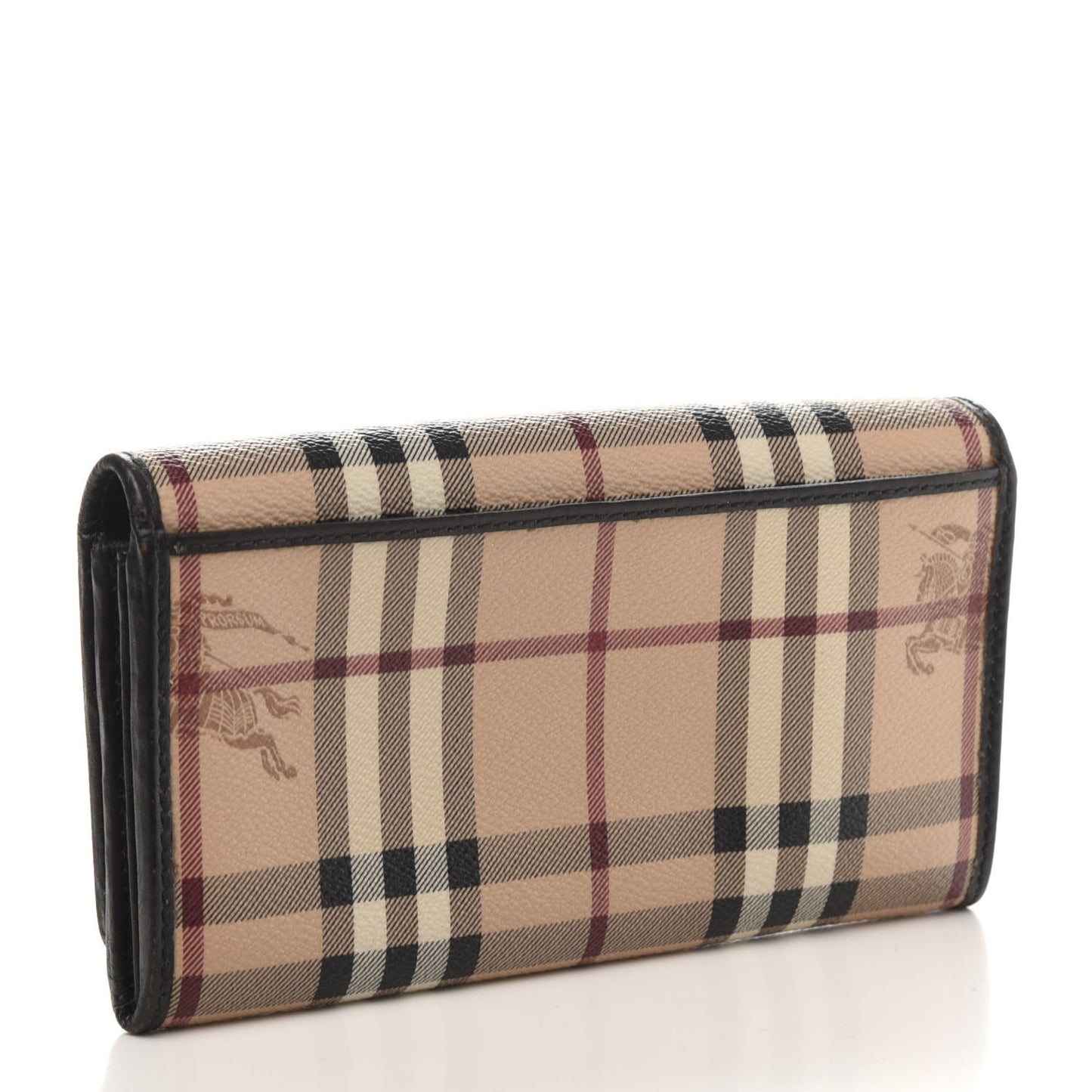Haymarket Check Penrose Continental Wallet Chocolate