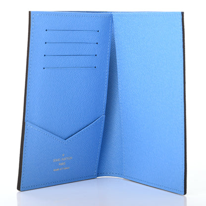 Louis Vuitton Monogram 2021 Christmas Animation China Passport Cover Myosotis Blue 5 of 7