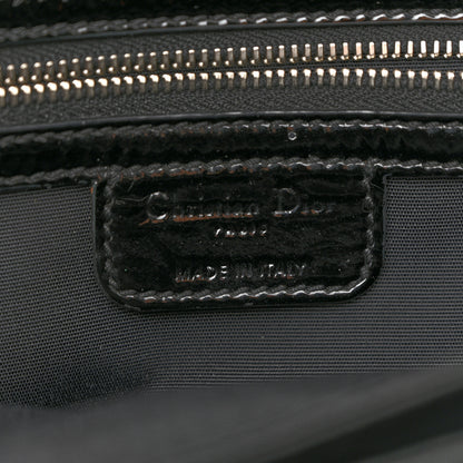 Christian Dior Patent Cannage New Lock Flap Black 7 of 14