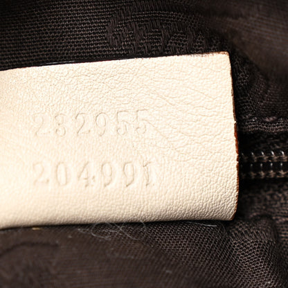 Gucci Guccissima Medium Sukey Hobo Off White 7 of 15