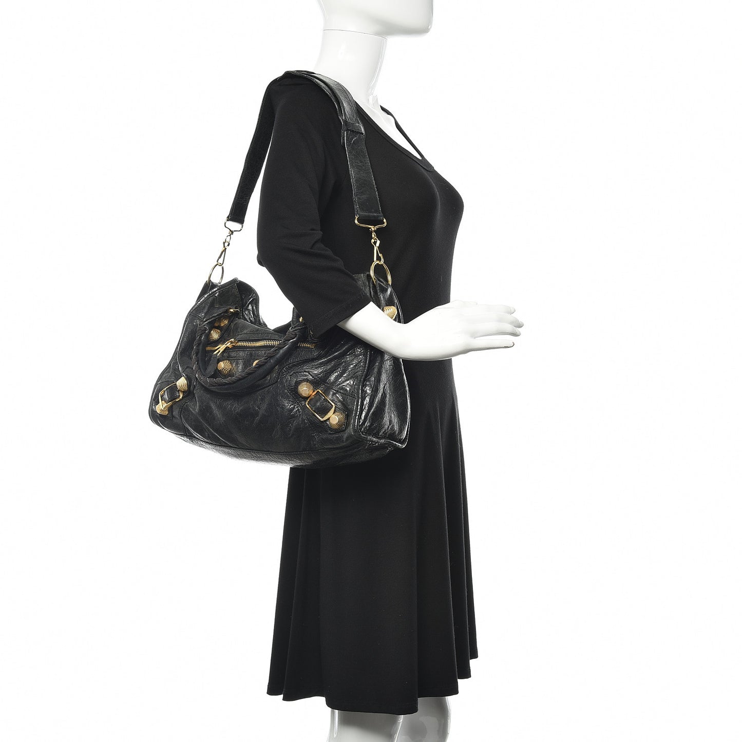Agneau Giant 21 Gold Hardware City Black