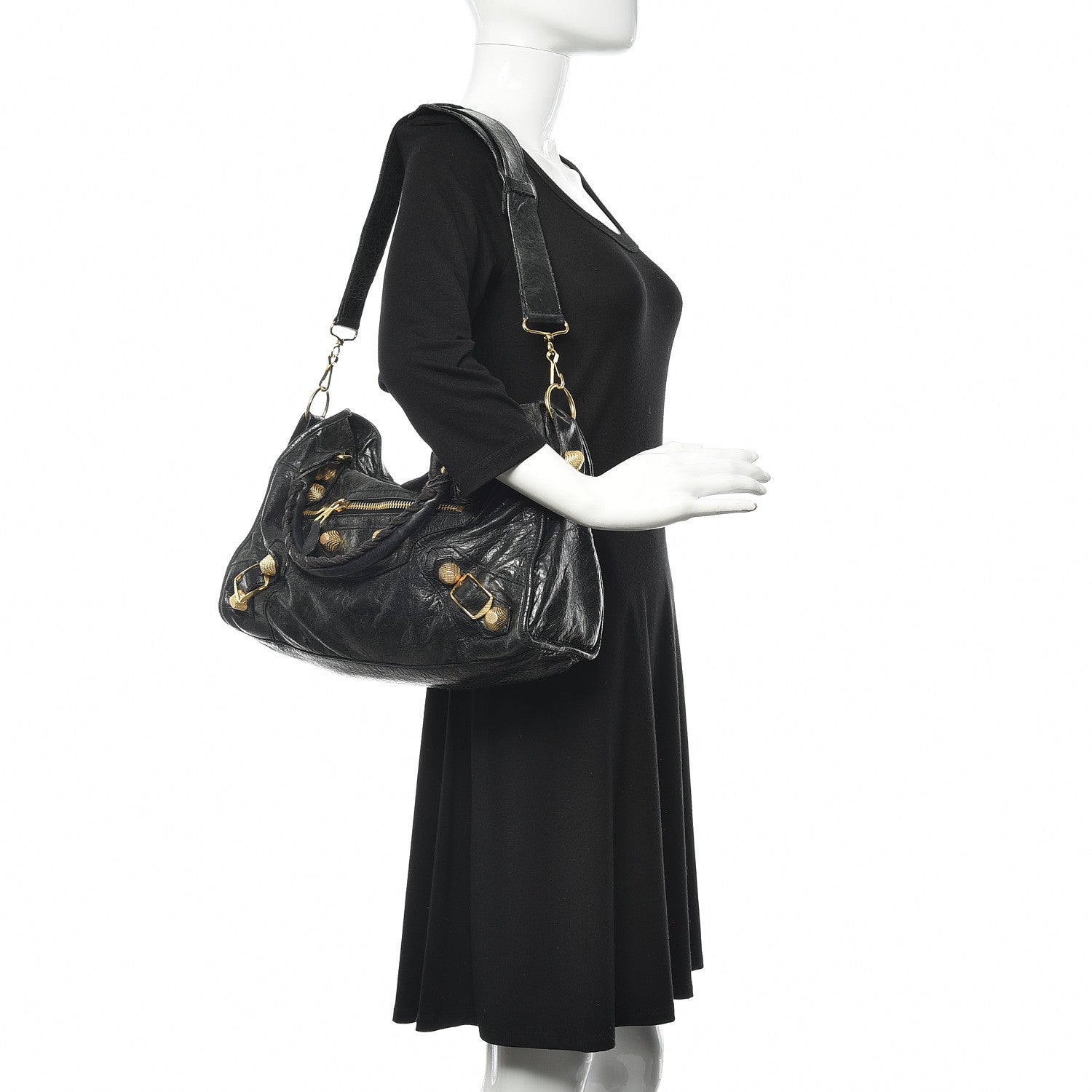 Balenciaga Agneau Giant 21 Gold Hardware City Black 2 of 11