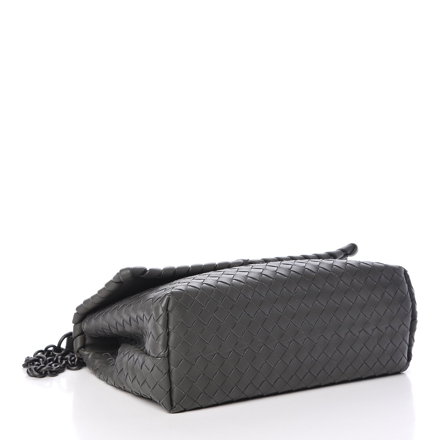 Bottega Veneta Nappa Intrecciato Medium Olimpia Bag Light Grey 4 of 13