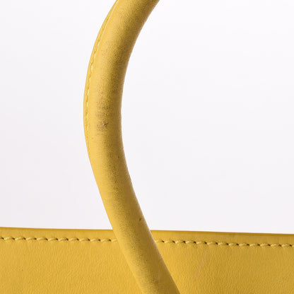Celine Smooth Calfskin Medium Phantom Luggage Sun Yellow 15 of 27