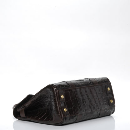 Mulberry Crocodile Embossed Bayswater 4 of 7