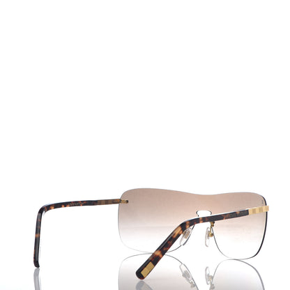 Louis Vuitton Damier Sunglasses Z0607U Gold 4 of 8