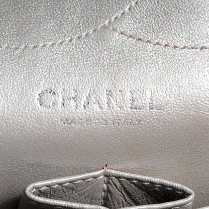 Chanel Lambskin 2.55 Reissue 227 Flap Silver 7 of 9