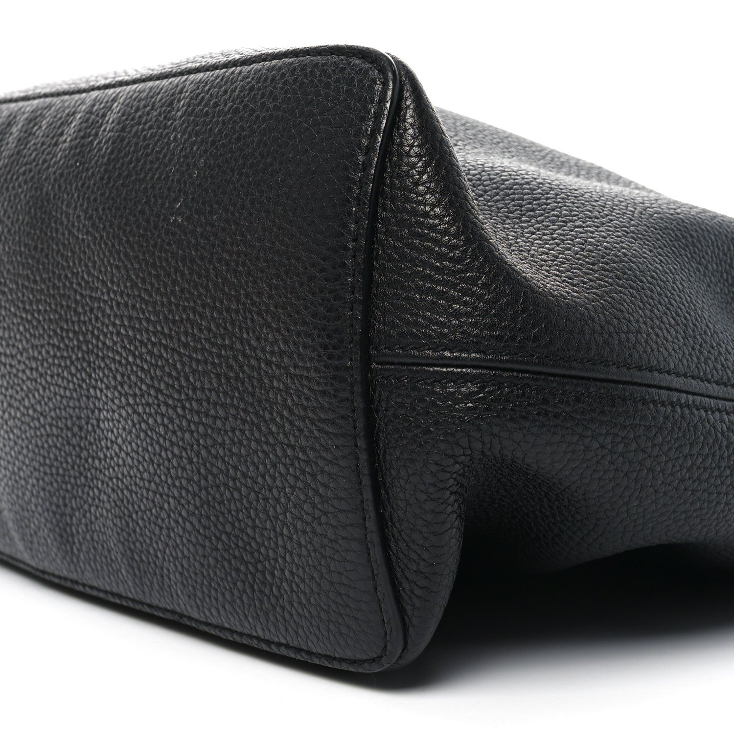 Gucci Pebbled Calfskin Large Soho Hobo Black 10 of 10