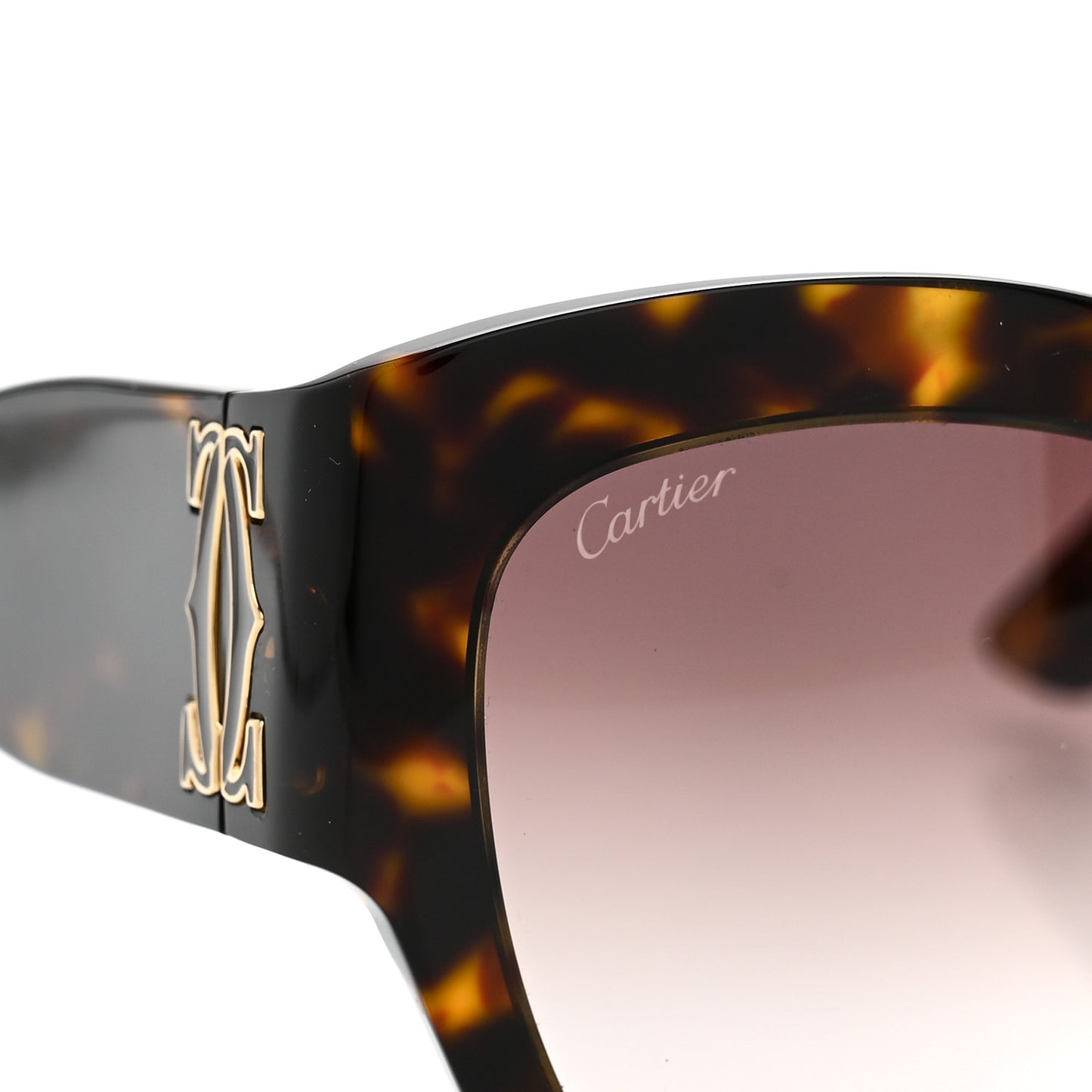 Acetate C De Cartier Sunglasses CT0304S Tortoise