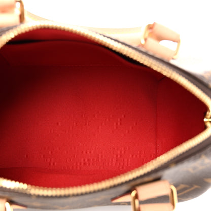 Louis Vuitton Monogram Speedy Bandouliere 20 Black 5 of 9