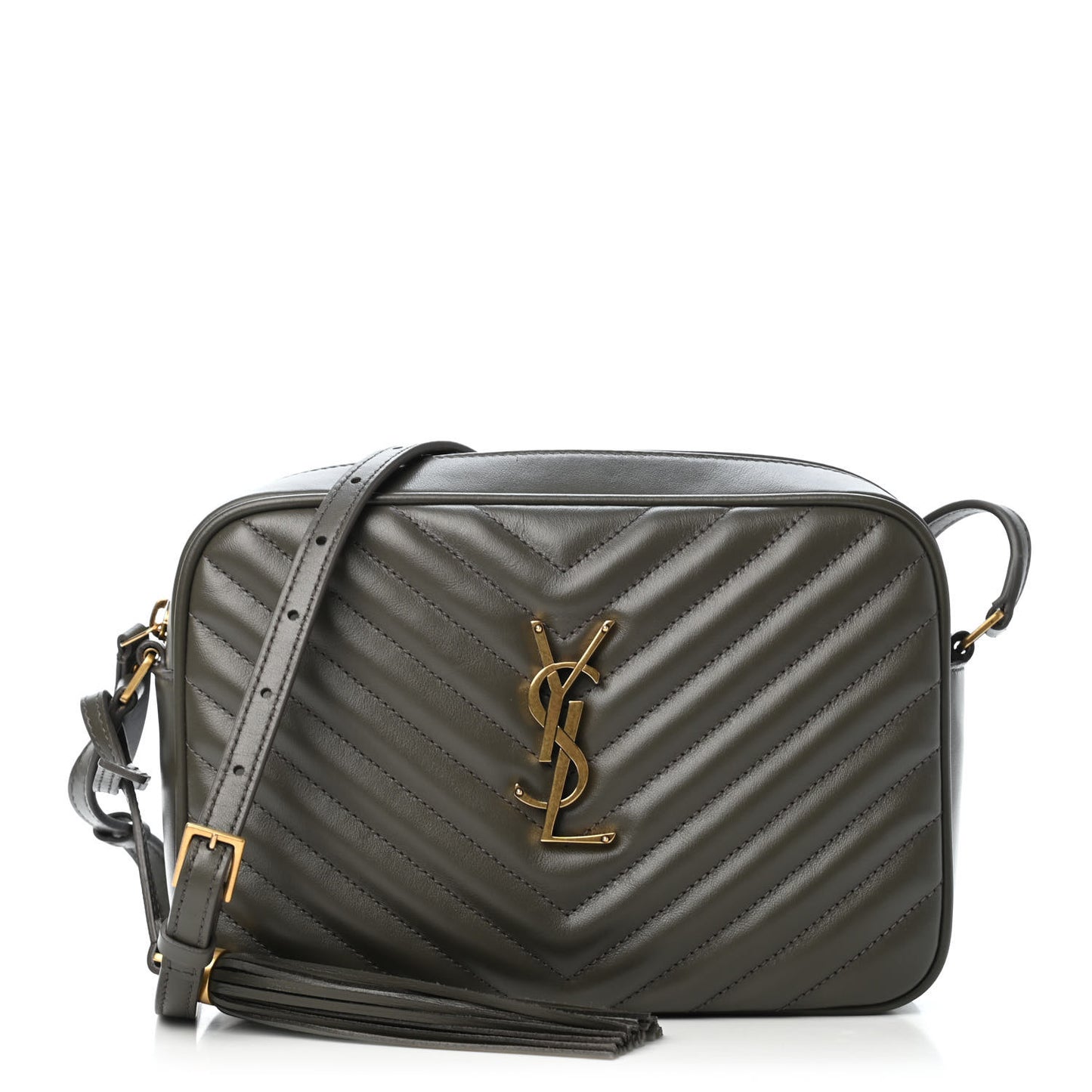 Calfskin Matelasse Monogram Lou Camera Bag Sea Pebble