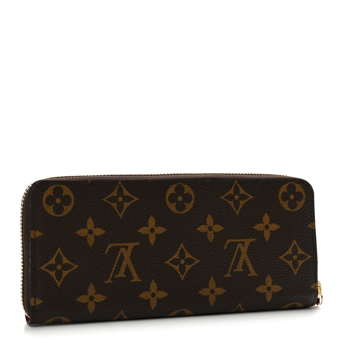 Monogram Clemence Wallet Fuchsia