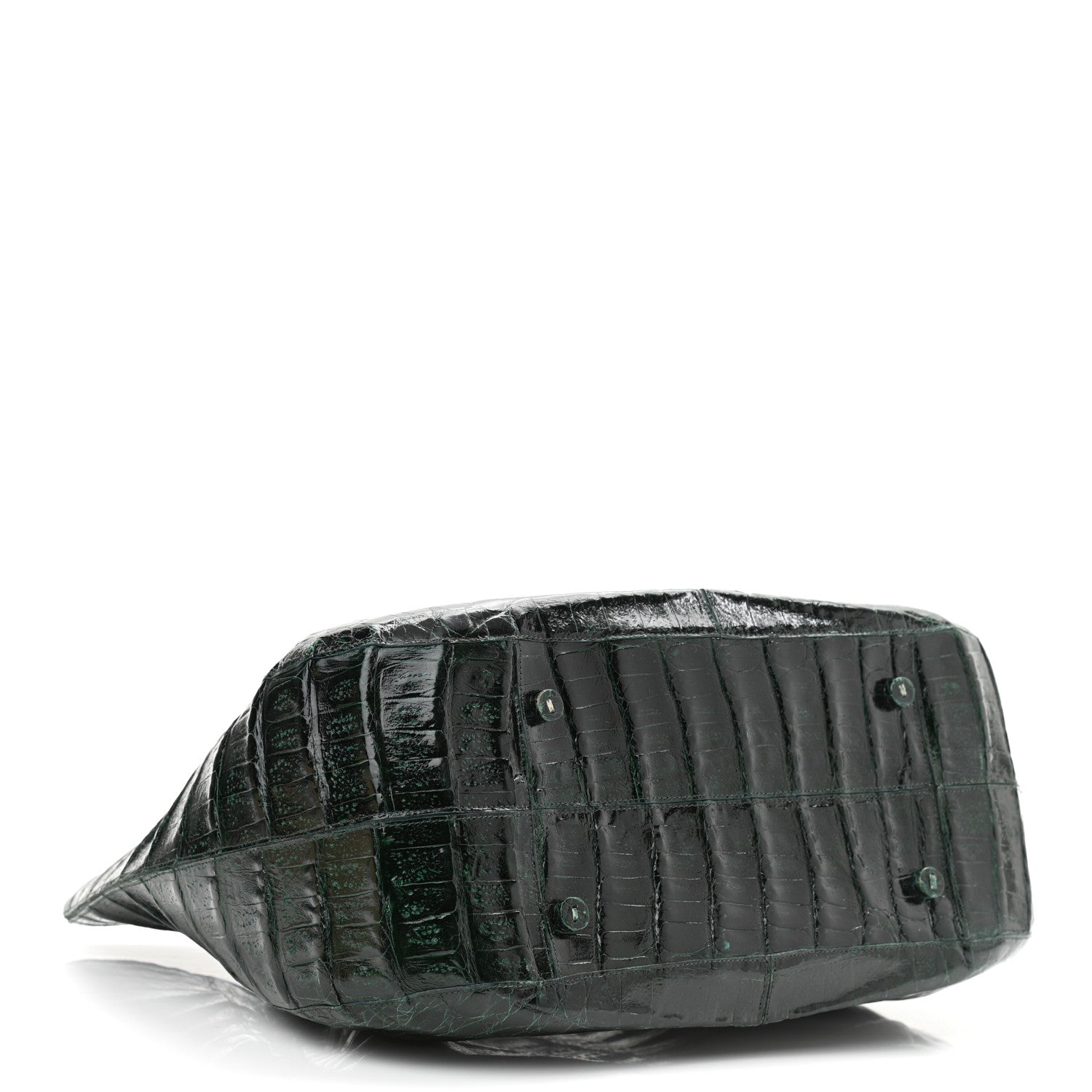 Nancy Gonzalez Crocodile Tote Green 3 of 11