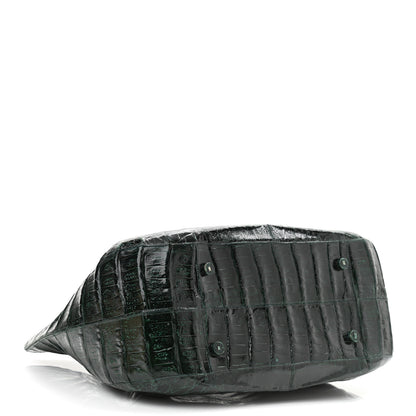 Nancy Gonzalez Crocodile Tote Green 3 of 11