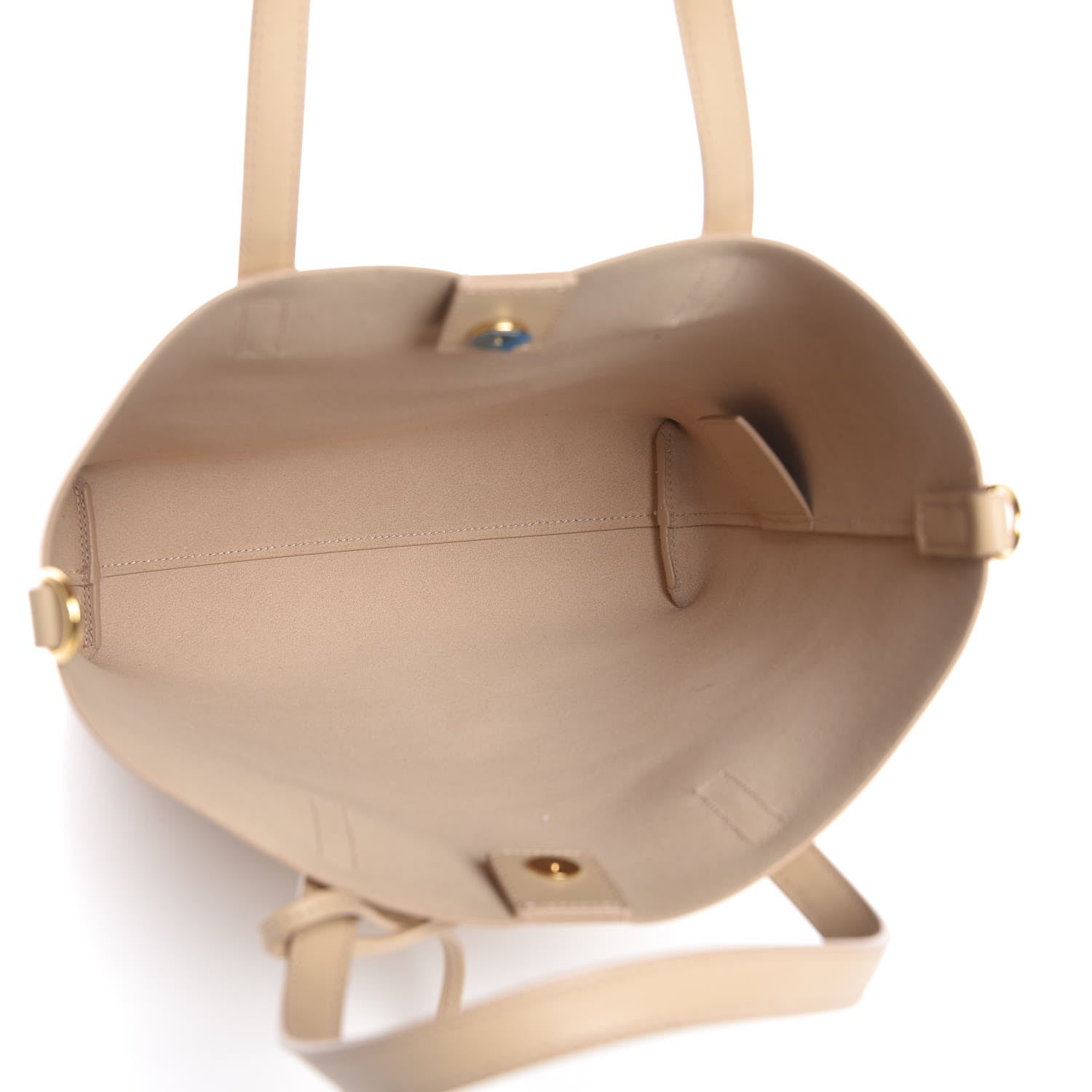 Saint Laurent Calfskin Toy Shopping Tote Nude Powder 6 of 10