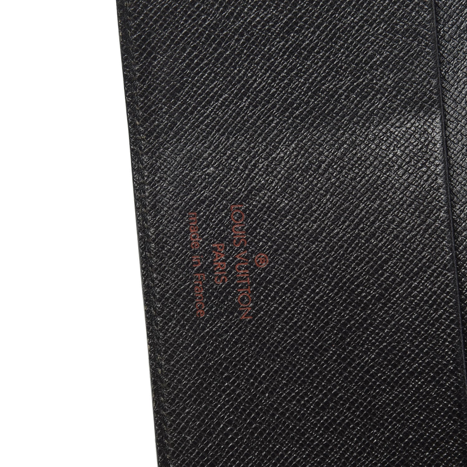Louis Vuitton Epi Medium Ring Agenda Black 5 of 9