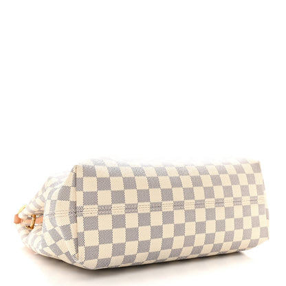 Louis Vuitton LOUIS VUITTON Damier Azur Graceful PM Rose Ballerine 4 of 15