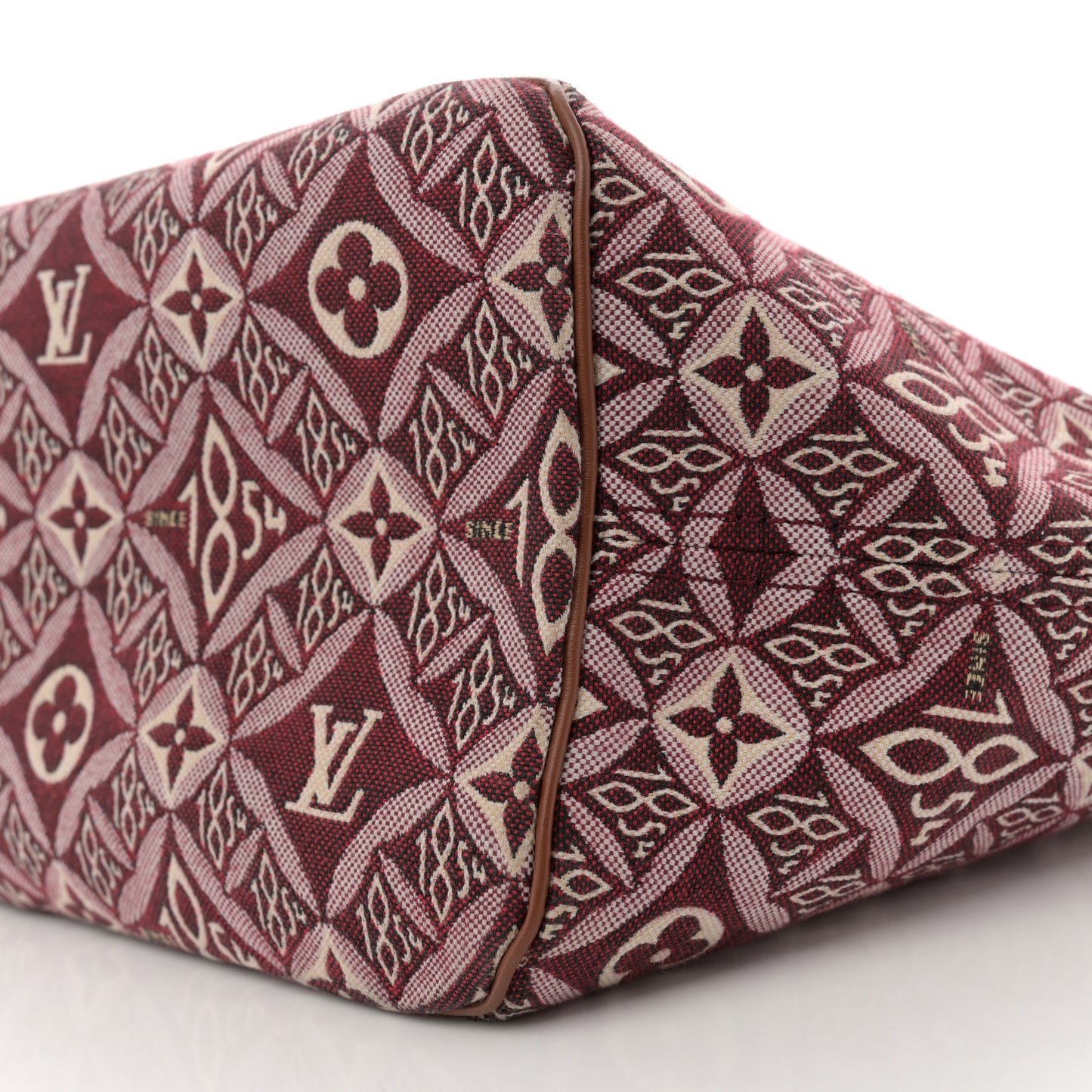 Jacquard Since 1854 Neverfull MM Bordeaux