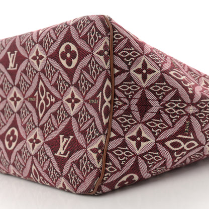 Louis Vuitton Jacquard Since 1854 Neverfull MM Bordeaux 9 of 10