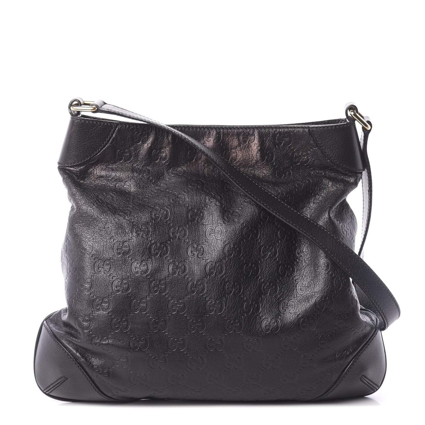 Guccissima Hobo Black
