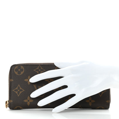 Louis Vuitton Monogram Clemence Wallet Rose Ballerine 2 of 10