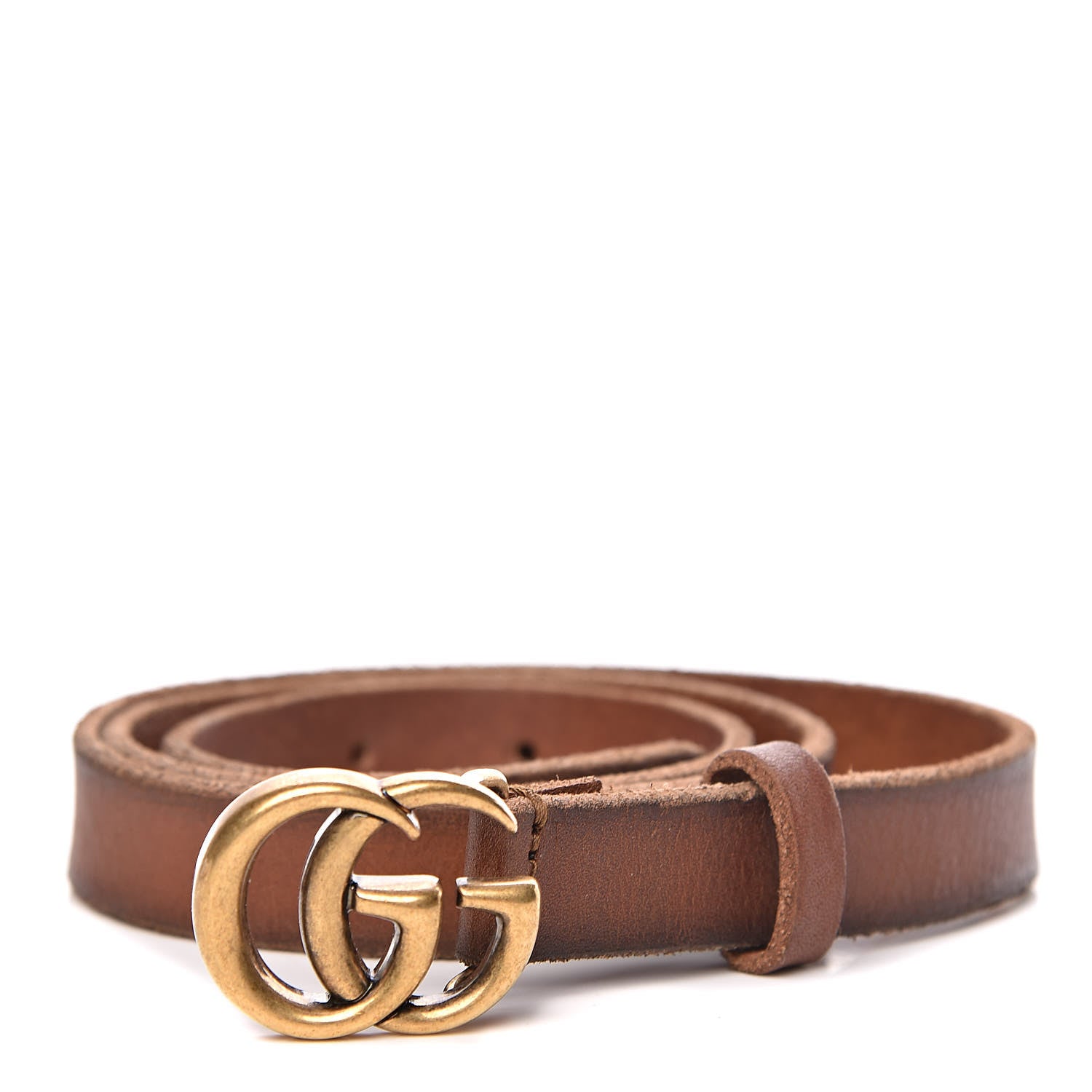 Gucci Faded Calfskin Double G 20mm Belt 85 34 Cuir 1 of 6