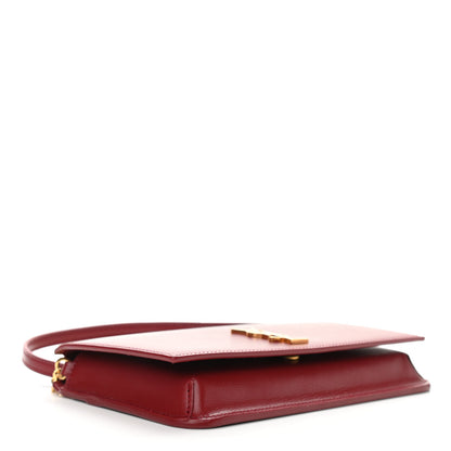 Saint Laurent Smooth Calfskin Monogram Phone Holder Crossbody Opyum Red 4 of 10