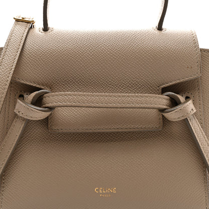 Celine Grained Calfskin Pico Belt Bag Light Taupe 8 of 11