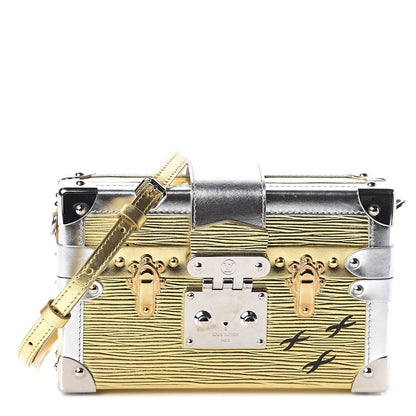 Louis Vuitton Metallic Epi Petite Malle Gold 1 of 8