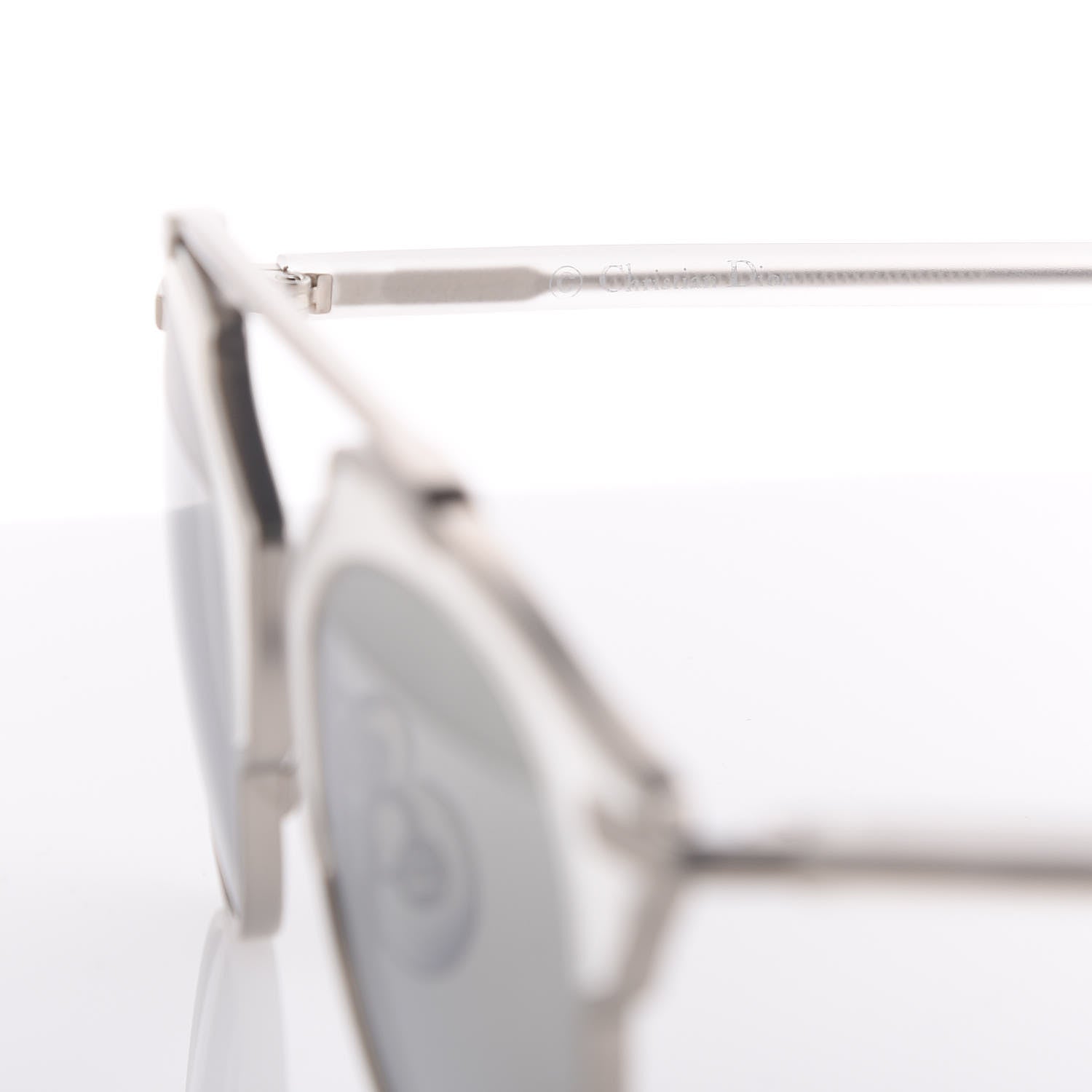 Christian Dior Mirrored So Real Sunglasses Matte Silver 6 of 8