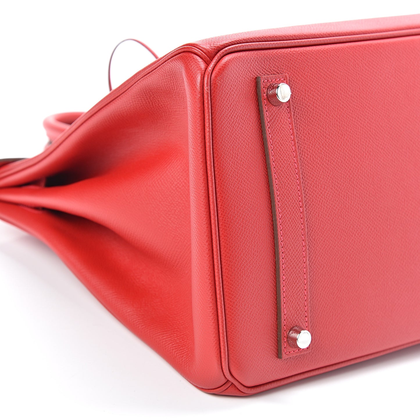 Epsom Birkin 35 Rouge Casaque