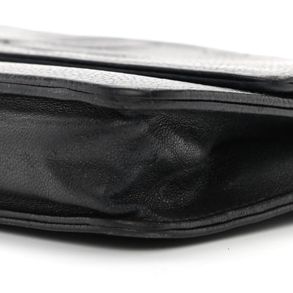 Chanel Caviar Timeless CC Wallet On Chain WOC Black 11 of 12