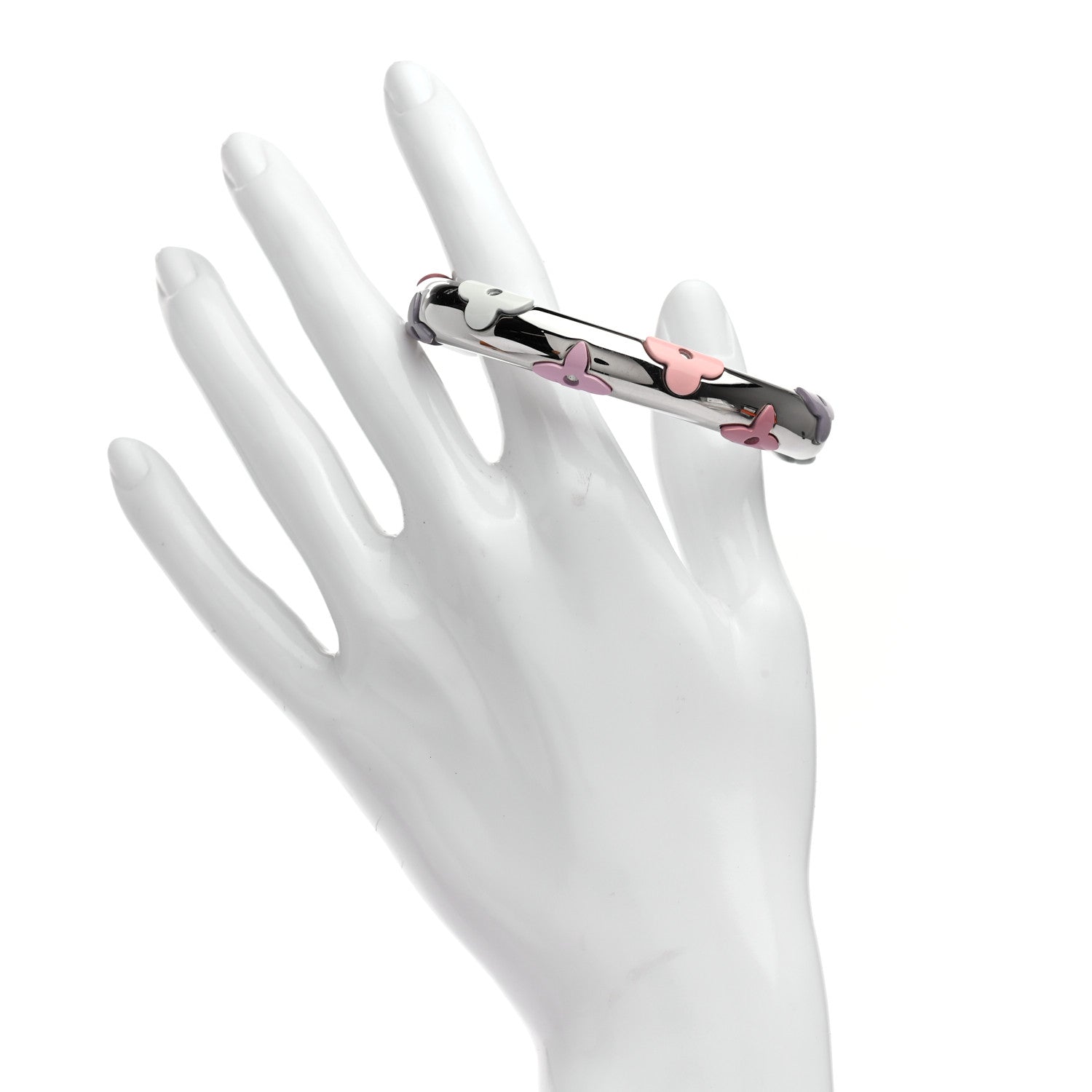 Louis Vuitton Daily Monogram Bracelet M Silver 2 of 4