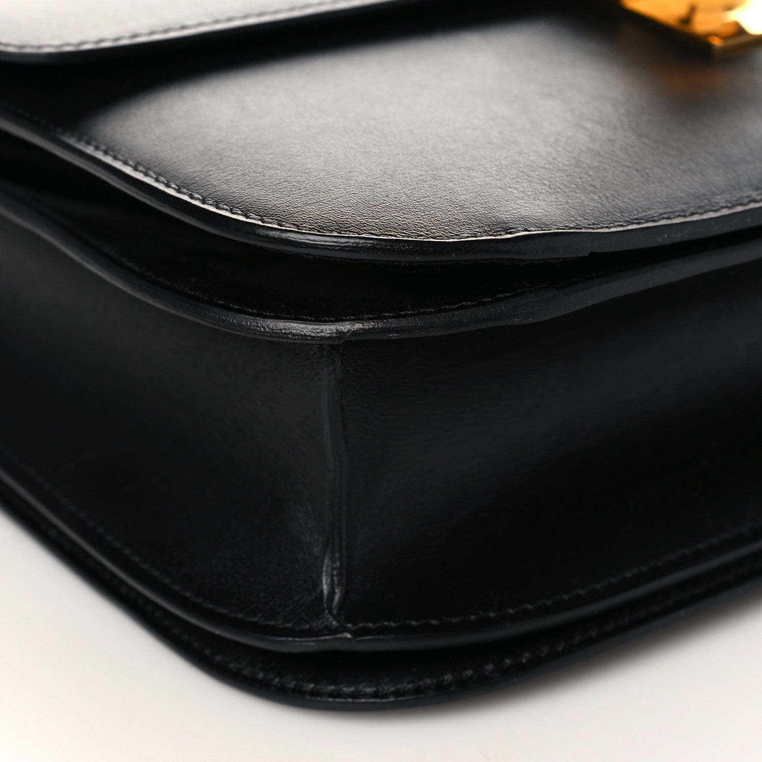 Celine Box Calfskin Medium Classic Box Flap Bag Black 5 of 10