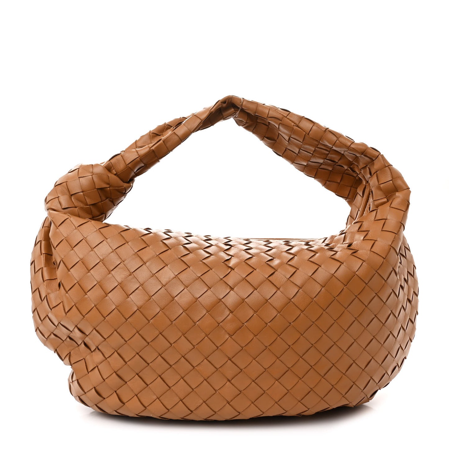 Nappa Intrecciato Small Jodie Caramel