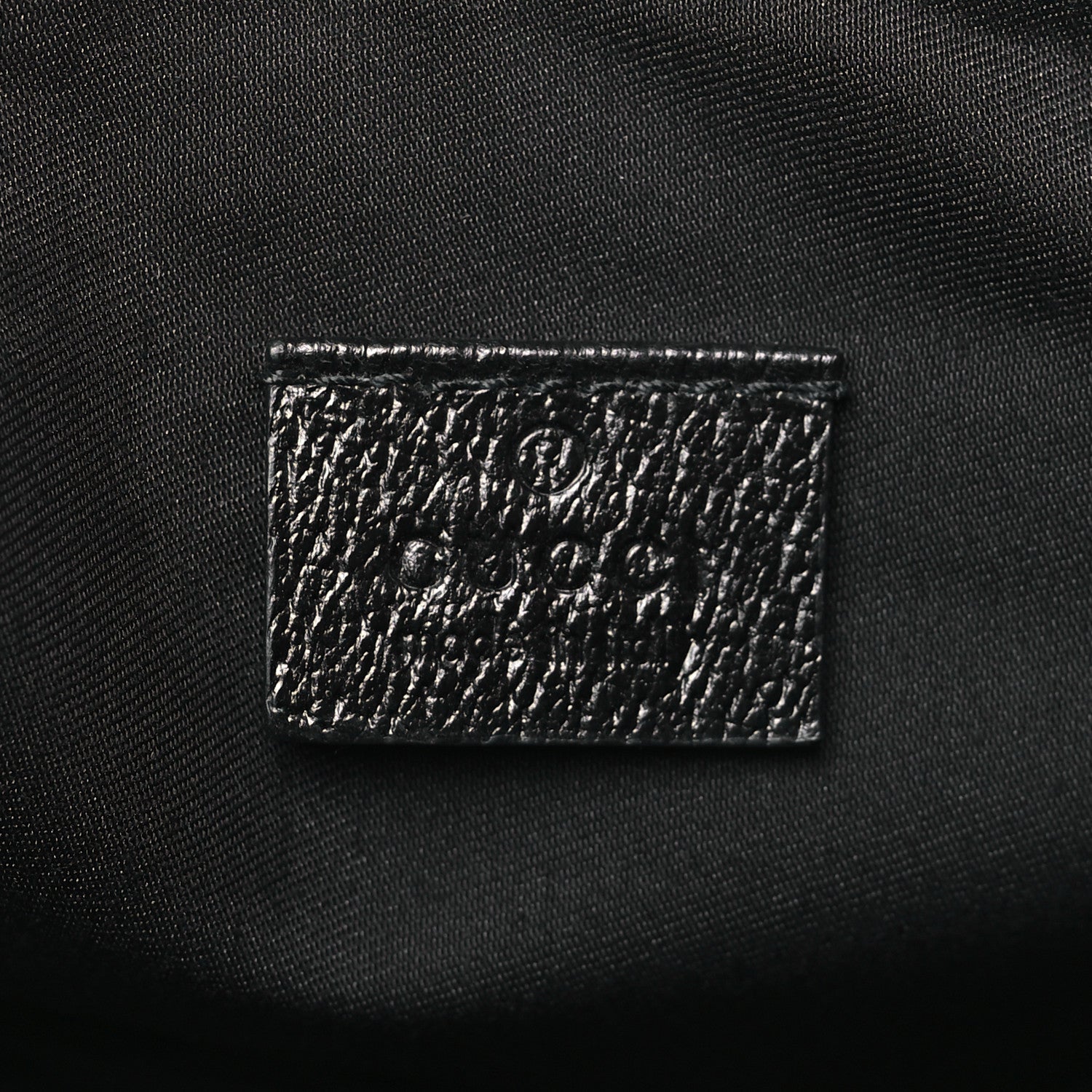 Gucci Monogram Pretty Boat Pochette Black 6 of 10