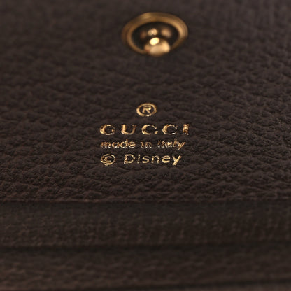 Gucci X DISNEY GG Supreme Monogram Donald Duck Interlocking G Card Case Beige Multicolor New Acero 5 of 5
