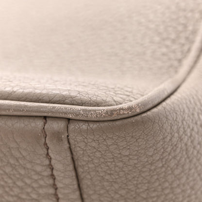 Prada Vitello Daino Medium Double Zip Shoulder Bag Argilla 11 of 11