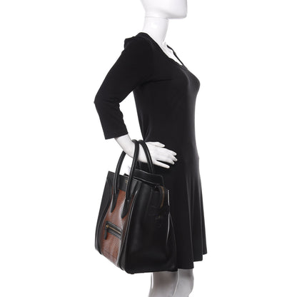 Celine Lizard Mini Luggage Cognac 2 of 9