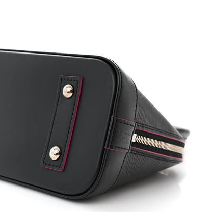 Louis Vuitton Epi Alma BB Black Hot Pink 10 of 10