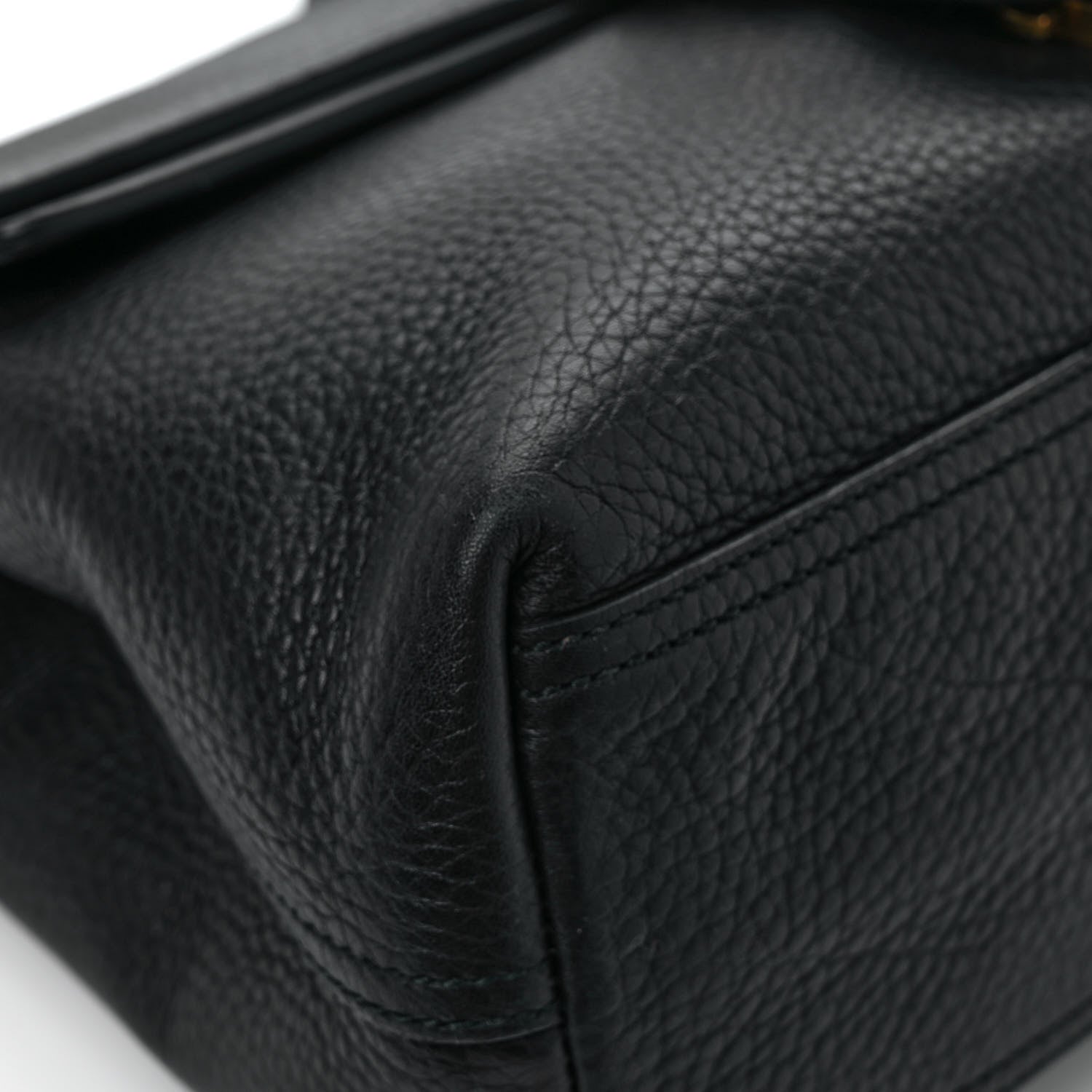 Gucci Cellarius Calfskin GG Marmont Shoulder Bag Black 8 of 9