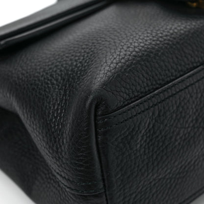 Gucci Cellarius Calfskin GG Marmont Shoulder Bag Black 8 of 9