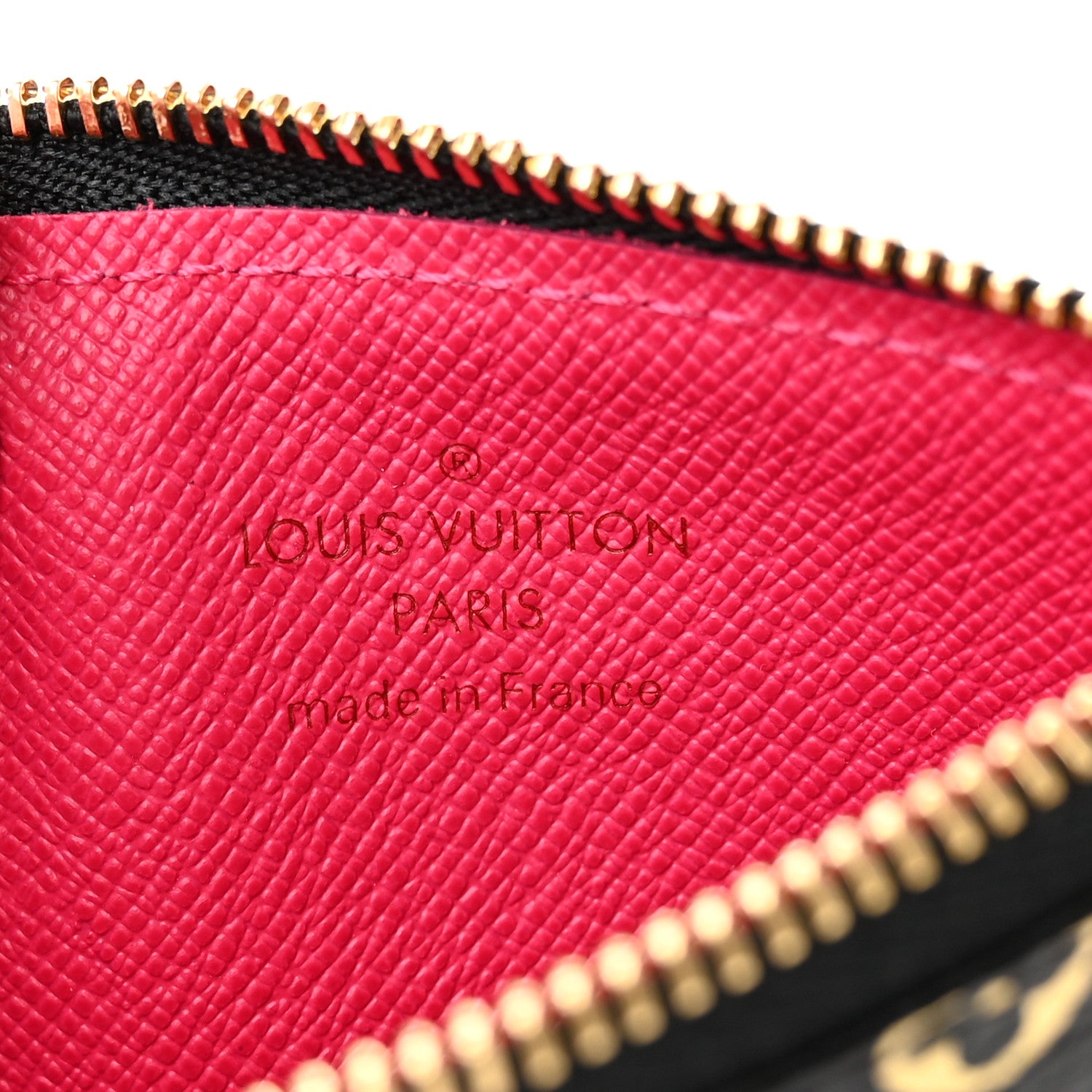 Louis Vuitton Monogram Multicolor Key Pouch Black Grenade 6 of 9