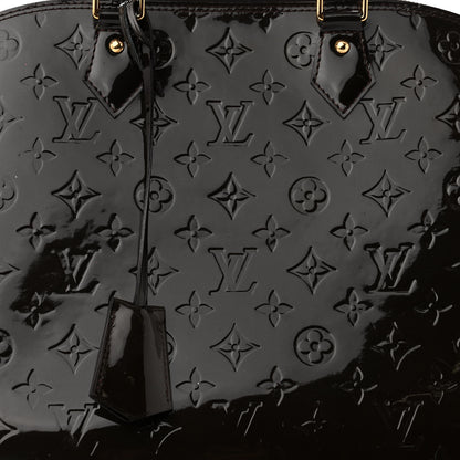 Louis Vuitton Vernis Alma GM Amarante 7 of 9