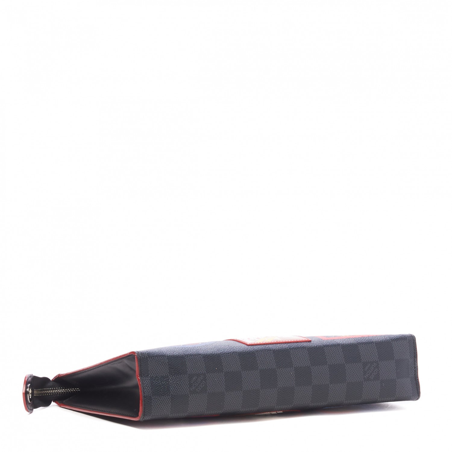 Louis Vuitton Damier Graphite Alps Pochette Voyage MM 3 of 7