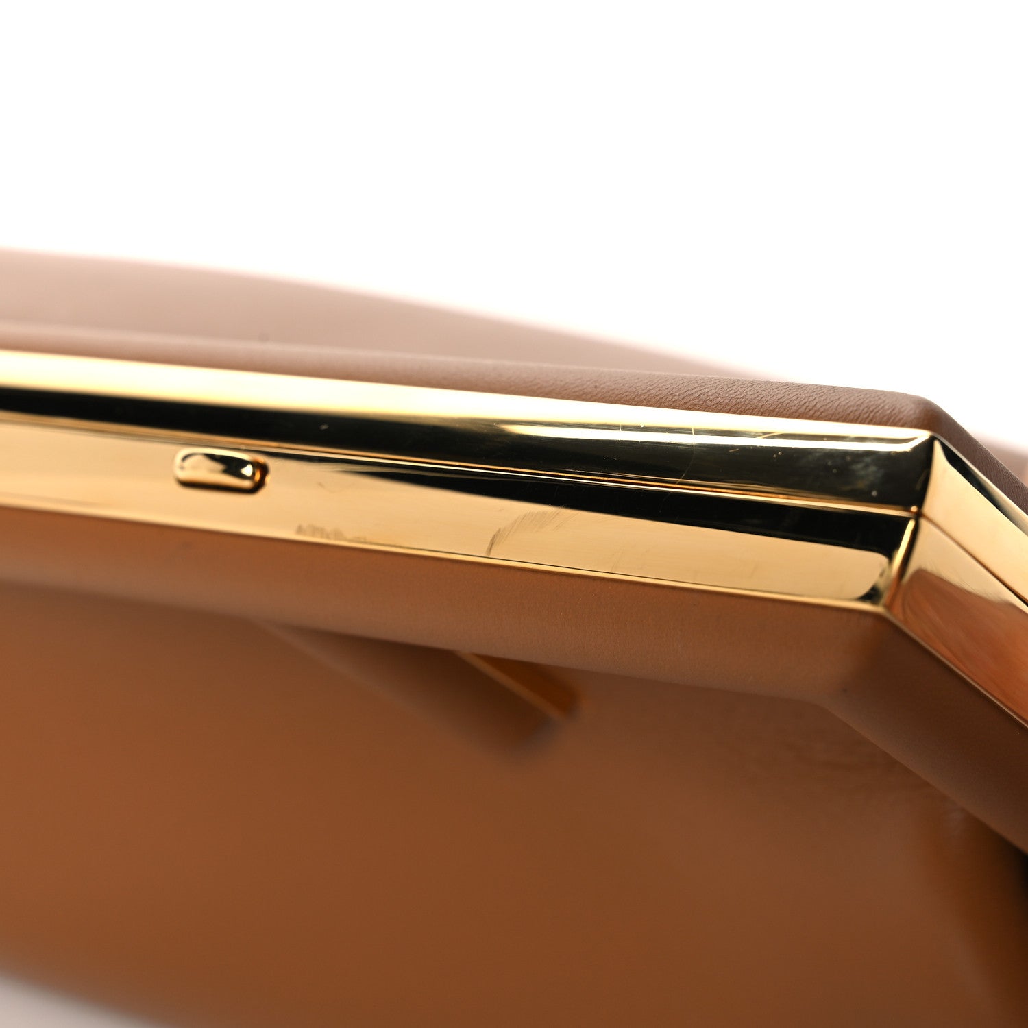 Fendi Shiny Nappa Small Fendi First Caramello 8 of 15