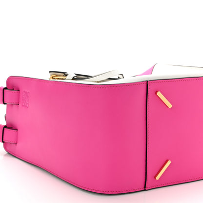 Loewe Calfskin Small Hammock Shoulder Bag Shocking Pink White 9 of 10